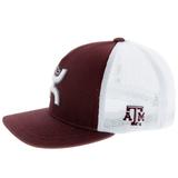 Texas A&M by Hooey Maroon & White FlexFit