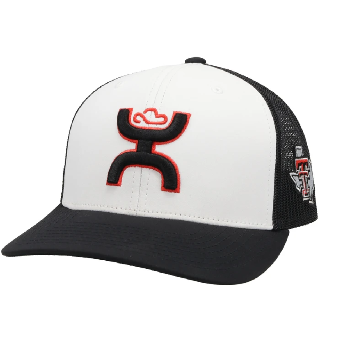 Texas Tech by Hooey White & Black Snapback
