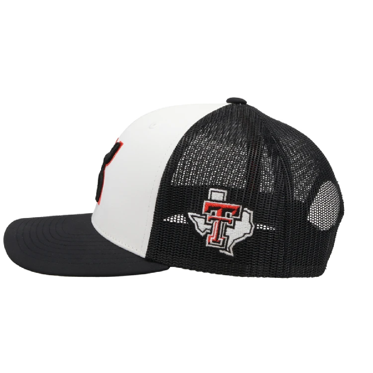 Texas Tech by Hooey White & Black Snapback