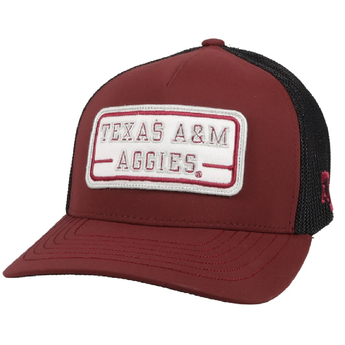 Texas A&M by Hooey Maroon & Black Patch Flexfit