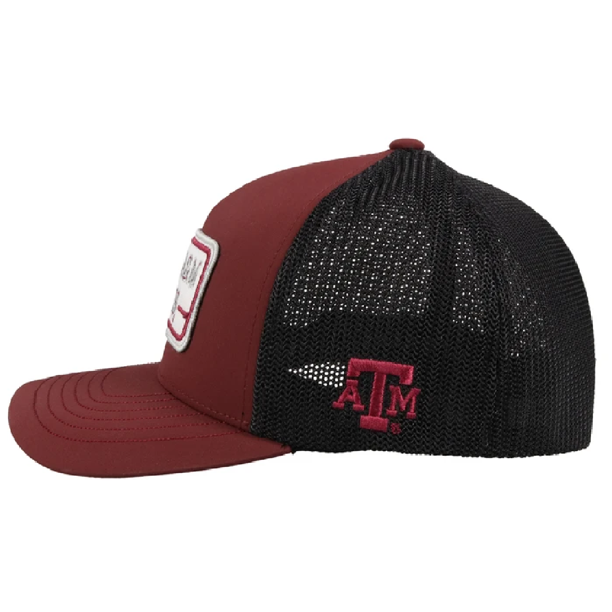 Texas A&M by Hooey Maroon & Black Patch Flexfit
