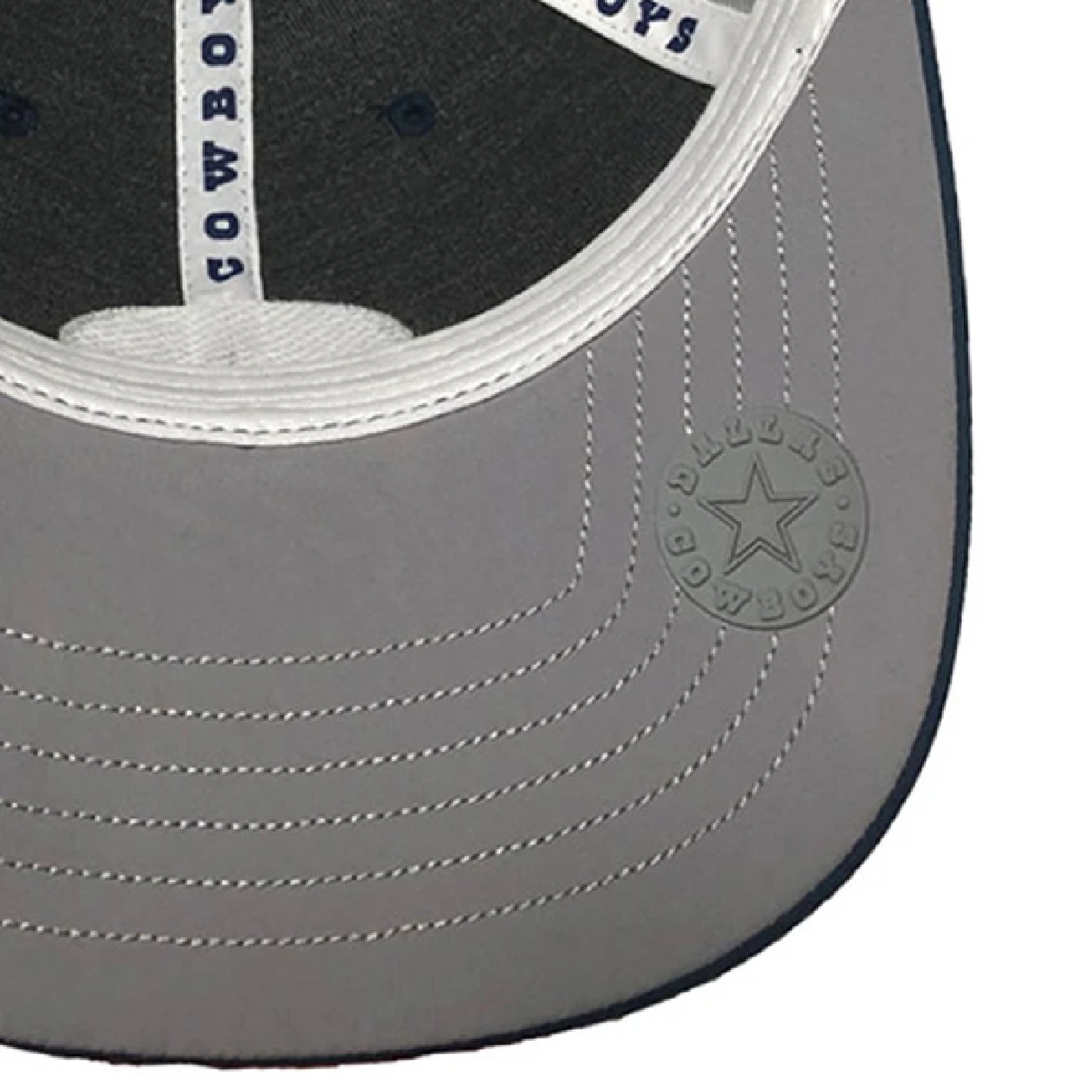 Dallas Cowboys - Grey & White Snapback