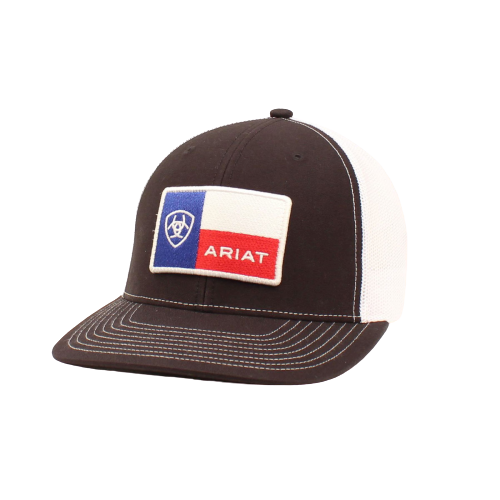 ARIAT Texas Flag Snapback Cap
