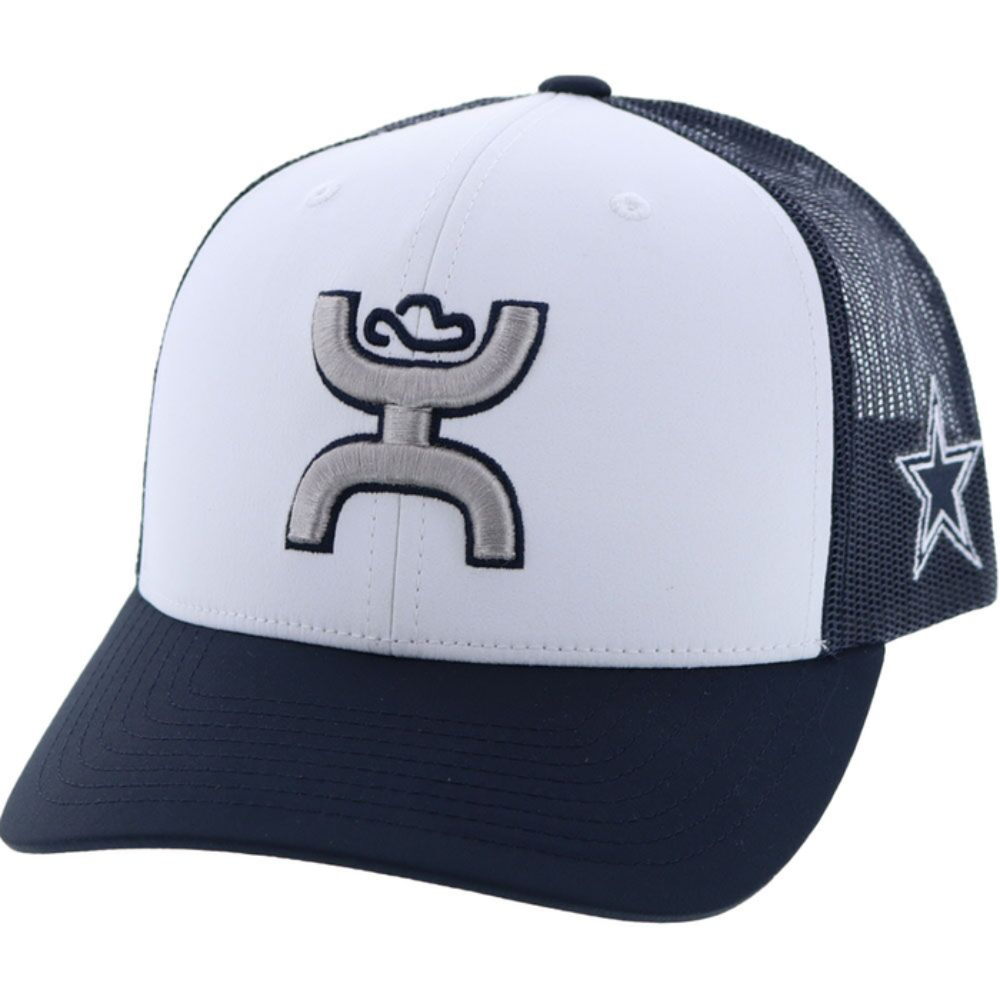 Hooey Dallas Cowboys SnapBack - White & Navy