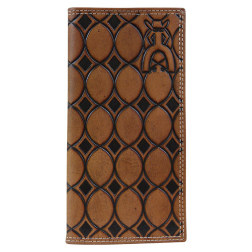 Punchy Signature Rodeo - Chestnut Geometric Tooled