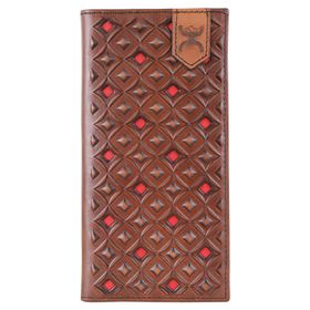 Signature Rodeo - Brown with Black & Red