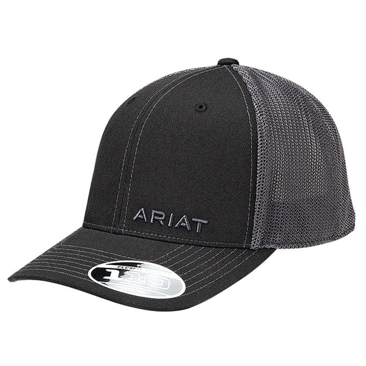 ARIAT Flexfit Black with Contrasting Stitching