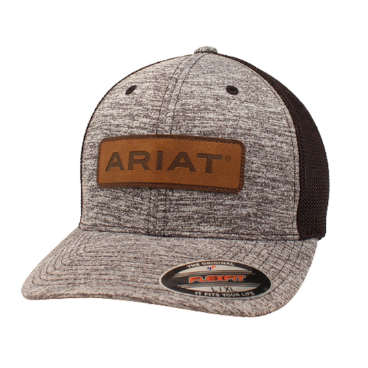 ARIAT Leather Logo Patch Flexfit Cap
