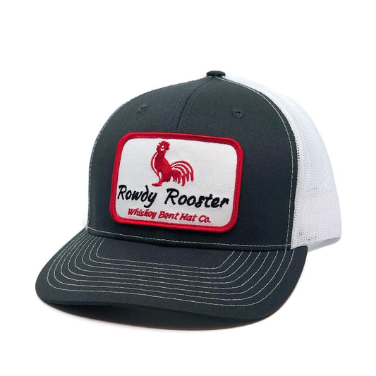 Rowdy Rooster - Grey & White